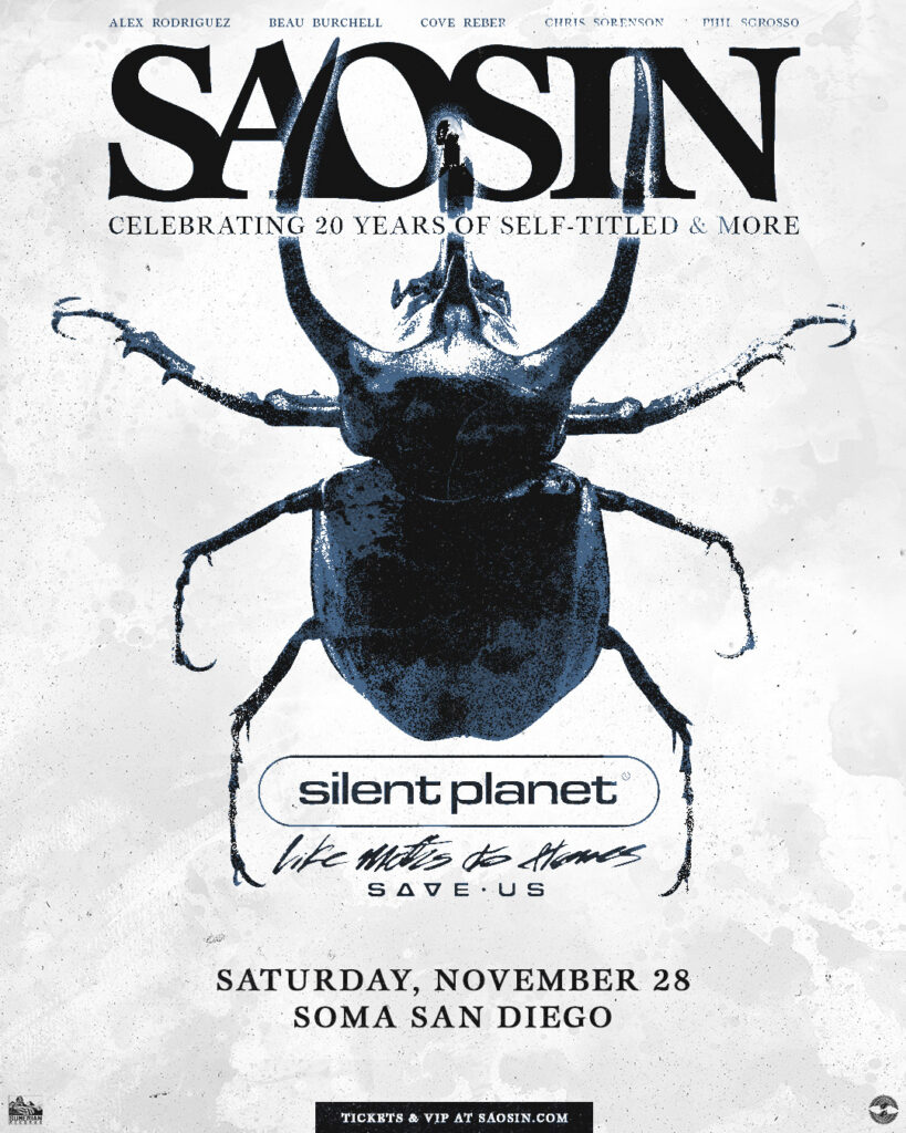 Saosin: 20 Years of Self-Titled - SOMA San Diego